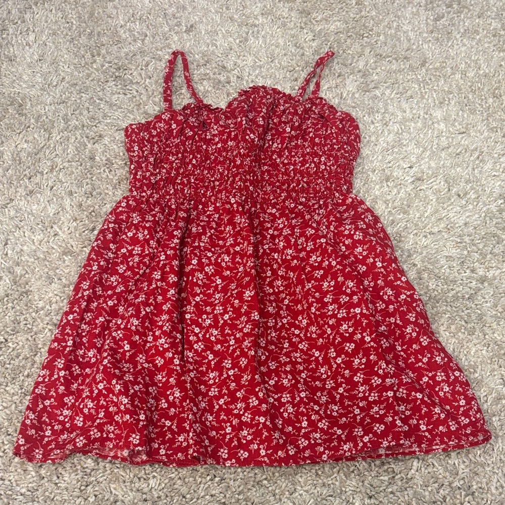 Wild Fable Red Floral Dress